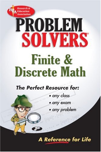 Finite and Discrete Math Problem Solver (Problem Solvers Solution Guides) (9780878915590) by The Editors Of REA; Lutfiyya, Lutfi A.