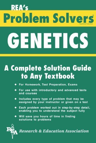 Genetics Problem Solver (Problem Solvers Solution Guides) (9780878915606) by The Editors Of REA