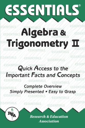 Beispielbild fr Essentials of Algebra and Trigonometry II zum Verkauf von Bramble Ridge Books