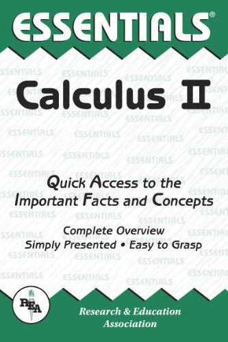Beispielbild fr Essentials of Calculus II zum Verkauf von Bargain Finders of Colorado