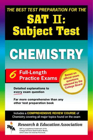 9780878916030: SAT II: Chemistry (REA) -- The Best Test Prep for the SAT II (SAT PSAT ACT (College Admission) Prep)