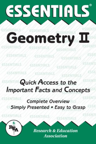 Stock image for Geometry II Essentials (Volume 2) (Essentials Study Guides) for sale by SecondSale