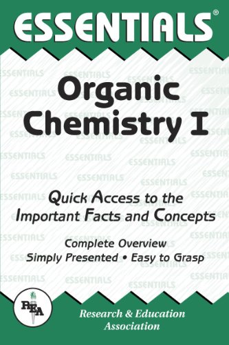 Imagen de archivo de Organic Chemistry I Essentials (Essentials Study Guides) a la venta por Jenson Books Inc