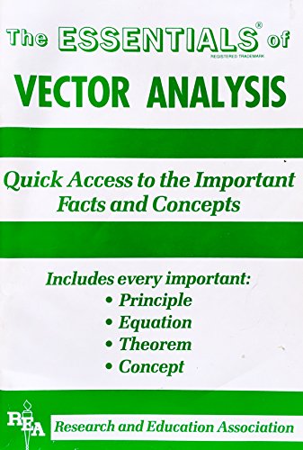 Beispielbild fr Vector Analysis (Essential Series) zum Verkauf von AwesomeBooks