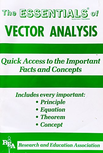 Stock image for Vector Analysis (Essential Series) for sale by AwesomeBooks