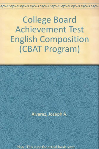 Stock image for College Board Achievement Test English Composition for sale by HPB-Diamond