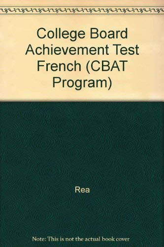 College Board Achievement Test French (9780878916405) by [???]