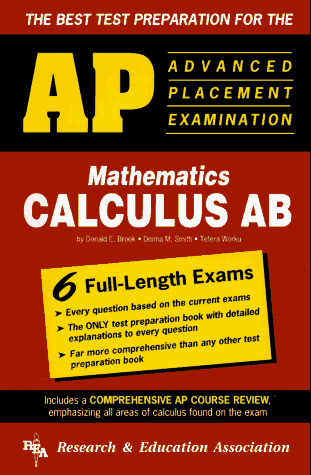 Beispielbild fr Advanced Placement Exam Calculus Abced (REA test preps) zum Verkauf von Wonder Book