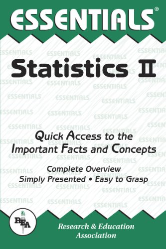 Imagen de archivo de Statistics II Essentials (Essentials Study Guides) a la venta por BooksRun