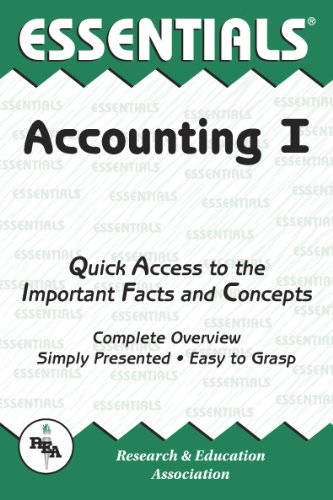 9780878916672: Accounting I: Quick Access to the Important Facts and Concepts