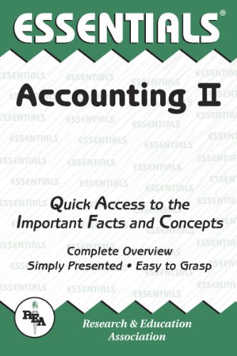 Stock image for The Essentials of Accounting II for sale by Bramble Ridge Books