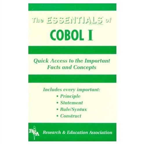 Stock image for Essentials of COBOL I-(Cobol II) for sale by ThriftBooks-Atlanta