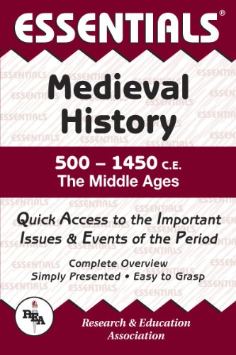 Stock image for Medieval History: 500 to 1450 CE Essentials (Essentials Study Guides) for sale by HPB-Ruby