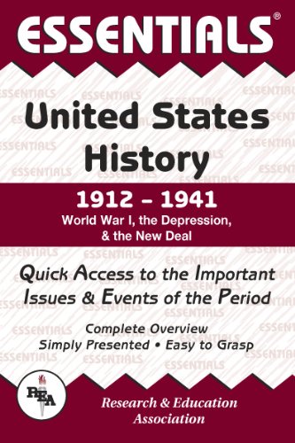 Beispielbild fr United States History, 1912-1941 zum Verkauf von Better World Books