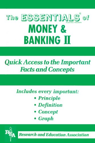 Imagen de archivo de The Essentials of Money & Banking a la venta por ThriftBooks-Dallas