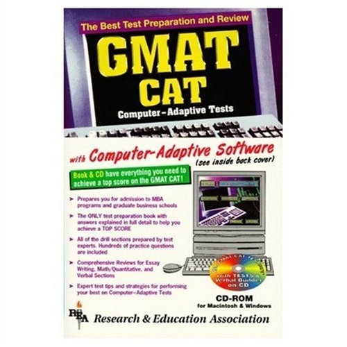 GMAT CAT w/ CD-ROM-- The Best Test Prep for the GMAT CAT (GMAT Test Preparation) (9780878917648) by Price Davis Ed.D., Dr. Anita; Davis, E.; Fryer, R.; Kennedy Ph.D., Thomas C.; Klett, E.; Malek Ph.D., James S.; Rohatgi, V.; Wood, Ethel