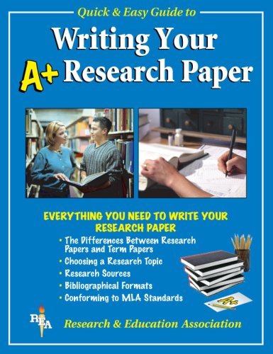Beispielbild fr Writing Your A+ Research Paper zum Verkauf von TextbookRush
