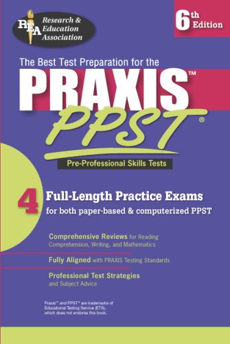 Beispielbild fr Praxis I PPST (Rea) - Pre-Professional Skills Test Prep zum Verkauf von ThriftBooks-Atlanta