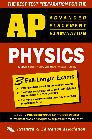 Stock image for AP Physics: Advanced Placement Examinations For Both Physics B & C for sale by HPB-Emerald