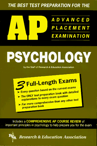 Beispielbild fr The Best Test Preparation for the Advanced Placement Examination in Psychology (Advanced Placement (AP) Test) zum Verkauf von Wonder Book