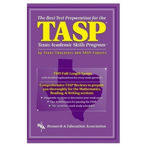 Beispielbild fr TASP -- The Best Test Preparation for the Texas Academic Skills P zum Verkauf von Hawking Books