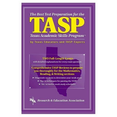 Stock image for TASP -- The Best Test Preparation for the Texas Academic Skills P for sale by Hawking Books