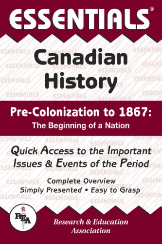 Stock image for Canadian History : Pre-Colonization to 1867 Essentials for sale by Better World Books