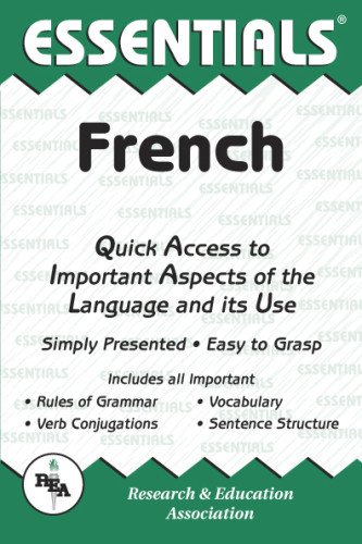 Imagen de archivo de French Essentials (Essentials Study Guides) (English and French Edition) a la venta por SecondSale