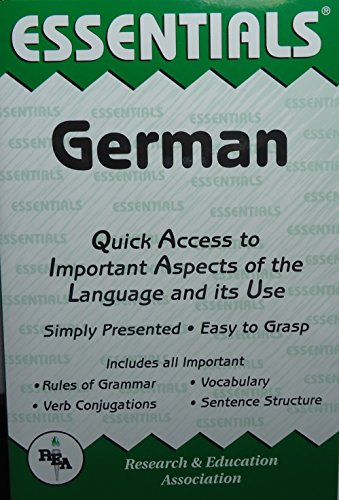 German Essentials (Essentials Study Guides) (9780878919277) by Thomas, Linda