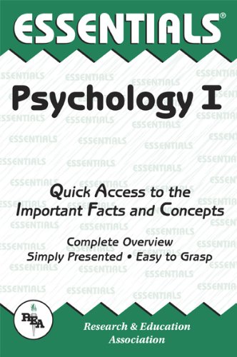 Stock image for Psychology I Essentials (Essentials Study Guides) for sale by Goodwill Southern California