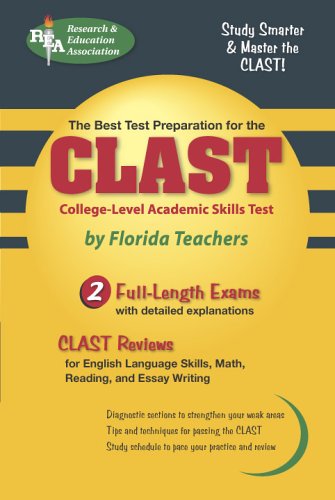 CLAST (Test Preps) (9780878919338) by Almand, Warren; Downs, Judy; Empric, Julienne; Hixon, Mamie Webb; Linnehan Ph.D., Paul; Shryock, Brenda; Steinberg, Ina