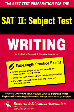 Imagen de archivo de The Best Test Preparation for the SAT II, Subject Test, Writing a la venta por ThriftBooks-Atlanta