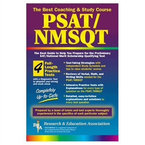 Imagen de archivo de PSAT / NMSQT -- The Best Coaching and Study Course for the PSAT & NMSQT (SAT PSAT ACT (College Admission) Prep) a la venta por Wonder Book