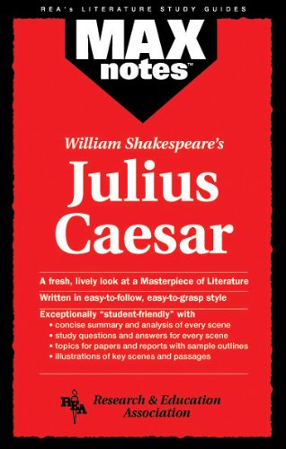 Stock image for Julius Caesar (MAXNotes Literature Guides) for sale by Ergodebooks