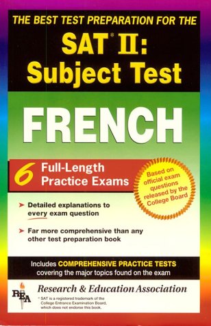 Beispielbild fr The Best Test Preparation: Sat II : Subject Test : French zum Verkauf von Wonder Book