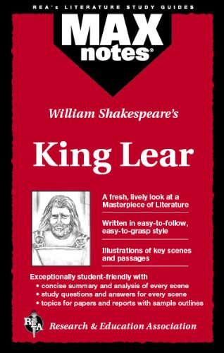 Stock image for King Lear (MAXNotes Literature Guides) for sale by Gulf Coast Books