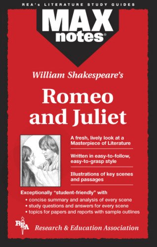 Stock image for Romeo and Juliet (MAXNotes Literature Guides) for sale by Wonder Book