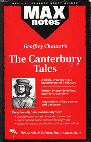 Stock image for Canterbury Tales, The (MAXNotes Literature Guides) for sale by Gulf Coast Books