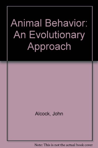 9780878930234: Animal Behavior: An Evolutionary Approach