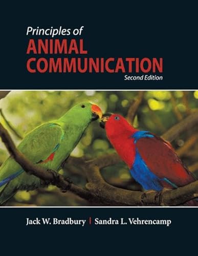 Stock image for Principles of Animal Communication for sale by Anybook.com