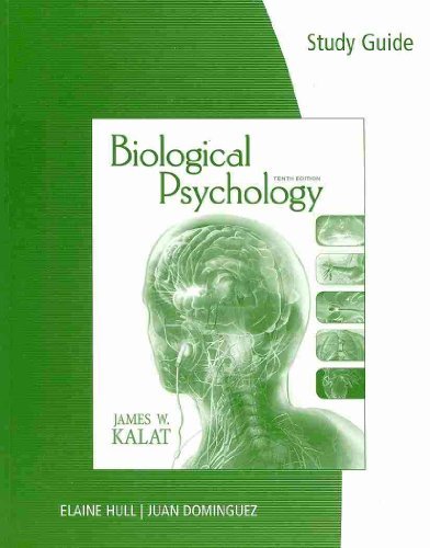 Beispielbild fr Biological Psychology: Study Guide zum Verkauf von Goodwill of Colorado