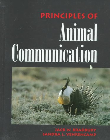 Beispielbild fr Principles of Animal Communication zum Verkauf von Cambridge Rare Books