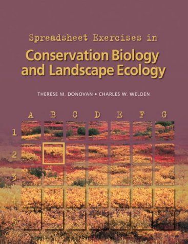 9780878931590: Conservation Biology and Landscape Ecology: Spreadsheet Exercises