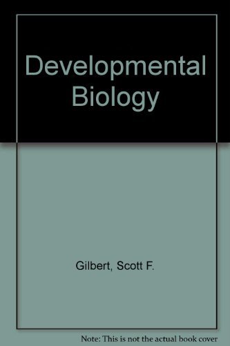 Imagen de archivo de Developmental Biology a la venta por BookHolders