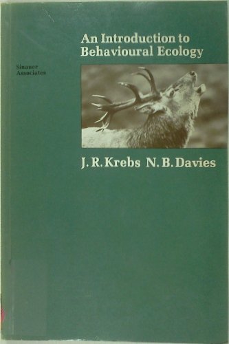9780878934324: An Introduction to Behavioural Ecology