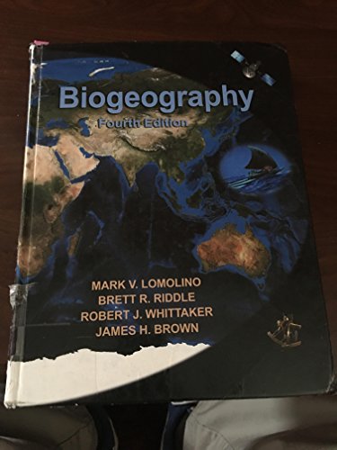 Stock image for Biogeography for sale by Better World Books