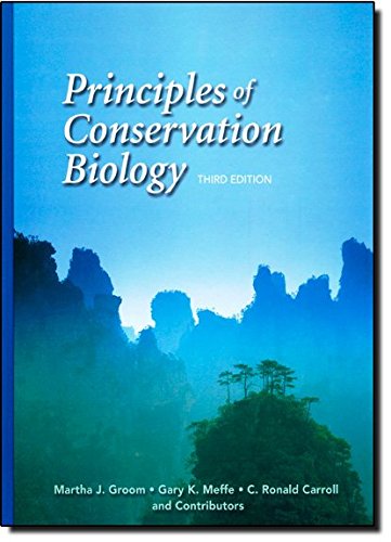 9780878935185: Principles of Conservation Biology