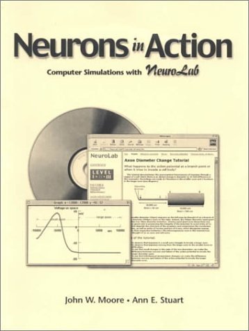 Stock image for Neurons in Action: Computer Simulations with Neurolab (CD-ROM with Quick Reference Booklet and Printed Tutorials) [With User's Manual] for sale by ThriftBooks-Dallas
