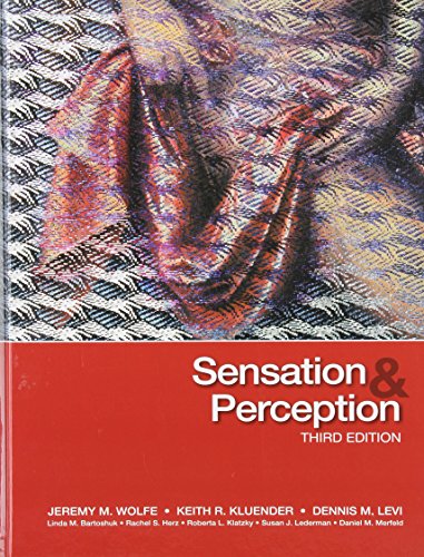 Beispielbild fr Sensation & Perception, Third Edition zum Verkauf von SecondSale