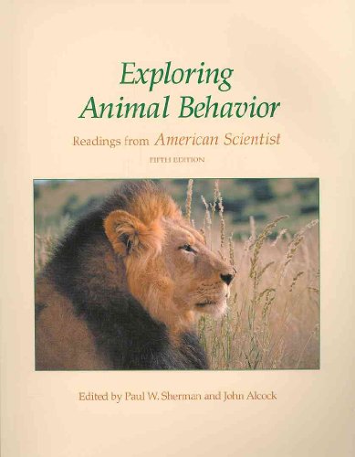 Beispielbild fr Exploring Animal Behavior: Readings from American Scientist zum Verkauf von Your Online Bookstore